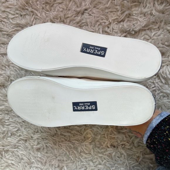 Sperry‎ Seaside quilted tan suede sneakers - Picture 7 of 8